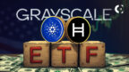Asset manager Grayscale files for new trusts for Cardano (ADA) and Hedera (HBAR), signaling potential new spot ETFs.