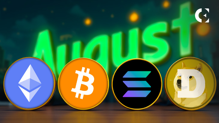 Прогнозы Polymarket: обзор прогнозов цен на BTC, ETH, SOL и DOGE на август