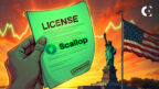 News on Scallop securing a U.S. MSB license to launch its regulated crypto-fiat banking services.