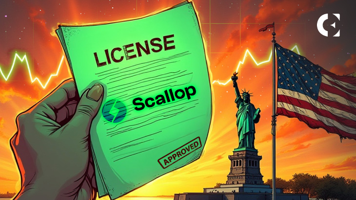 News on Scallop securing a U.S. MSB license to launch its regulated crypto-fiat banking services.