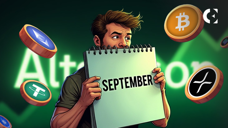 The altcoin market is coiling for a massive breakout, with all eyes on two key catalysts in September.
