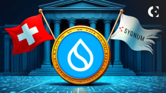 The Sui (SUI) blockchain has been integrated into Sygnum Bank's regulated platform for institutional investors.