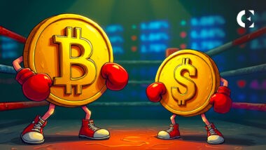 News and analysis of the inverse correlation between the falling U.S. Dollar Index (DXY) and Bitcoin's price.