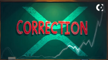 XRP price chart showing a TD Sequential "sell signal" that points to a market correction.