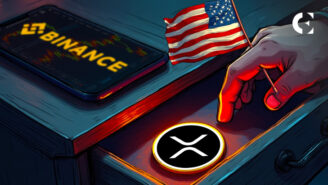 The XRP market is divided, with traders selling while a bullish "falling wedge" pattern forms on the chart.