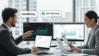XRP dips again after Fed rebound, New York investors turn to EarnMining, earning 1,357 XRP daily