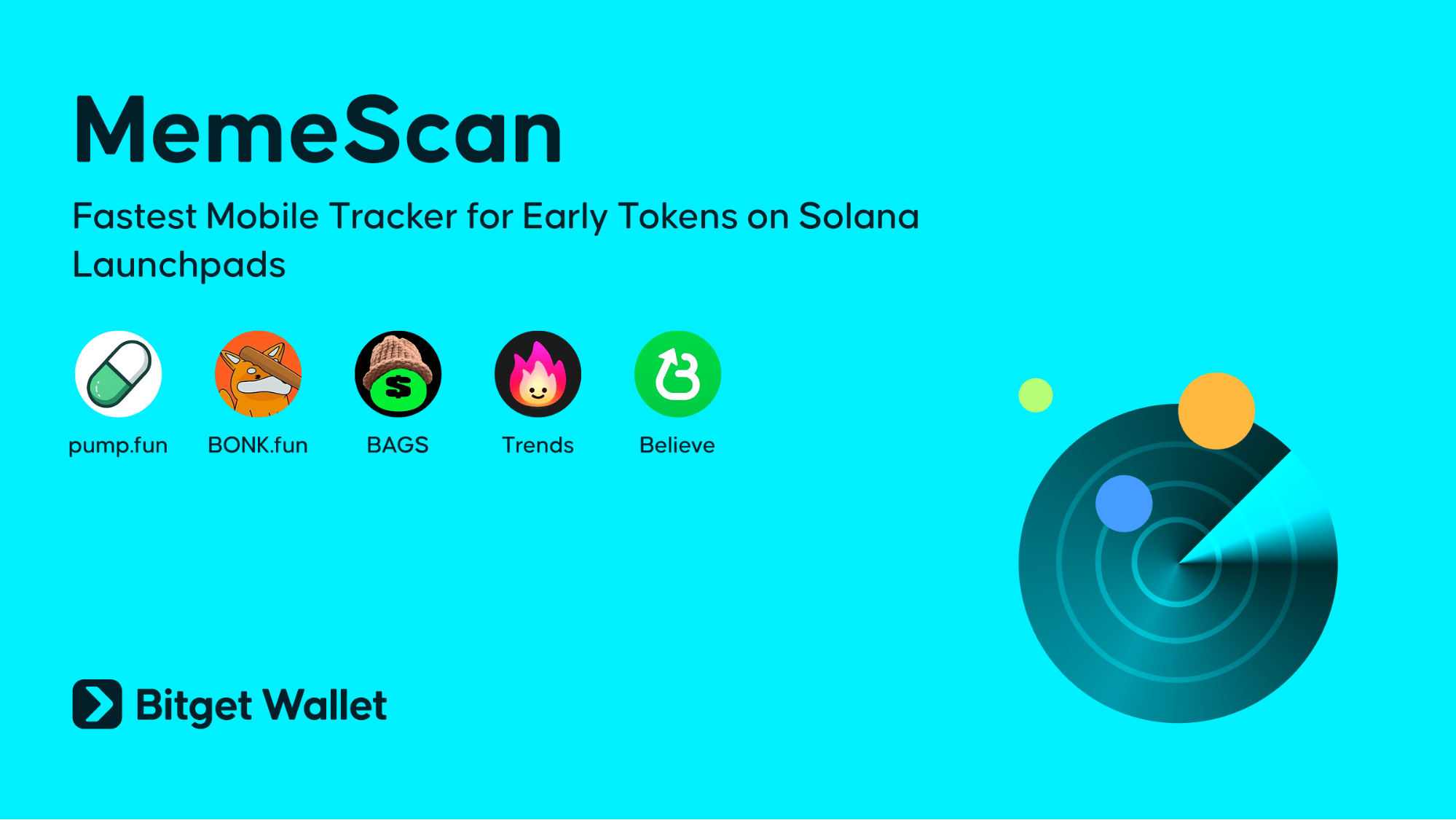 Bitget Wallet MemeScan Unifies Five Solana Launchpads in One App