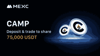 MEXC Launches Airdrop+ Event with 75,000 USDT Prize Pool to Celebrate Listing of Camp Network (CAMP)