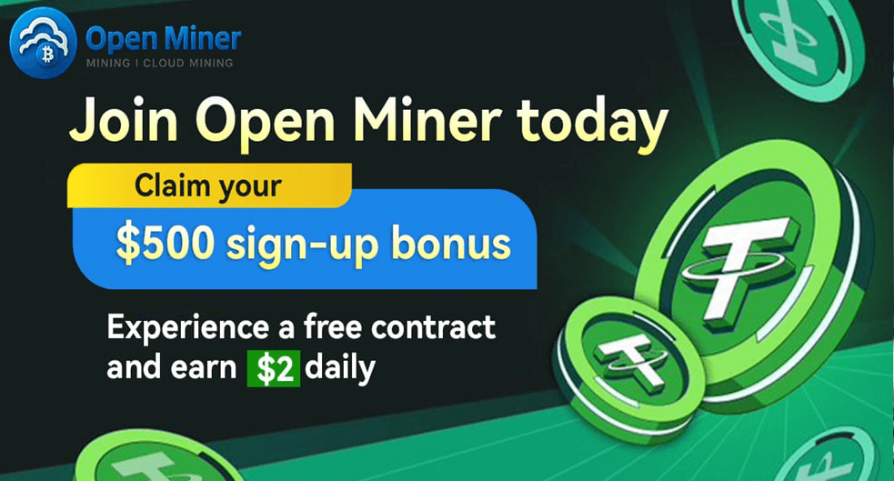 New Cryptocurrency Cloud Mining Opportunity: Earn Up to $77,000 Per Month with Open Miner