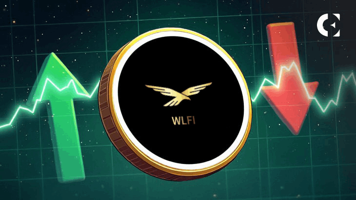 The WLFI token price saw a volatile 51% rally and pullback amid a new controversy involving Justin Sun.