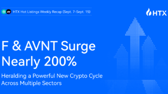 New Cycle Signals in the Crypto Market? HTX Hot Listings Weekly Recap (Sept. 7 – Sept. 15): Full Bloom Across Multiple Sectors with F and AVNT Surging Nearly 200%