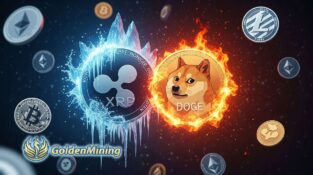 L’ETF Dogecoin (Doge) fait grimper Ripple (XRP), le trader XRP gagne 11 000 $/jour grâce à GoldenMining