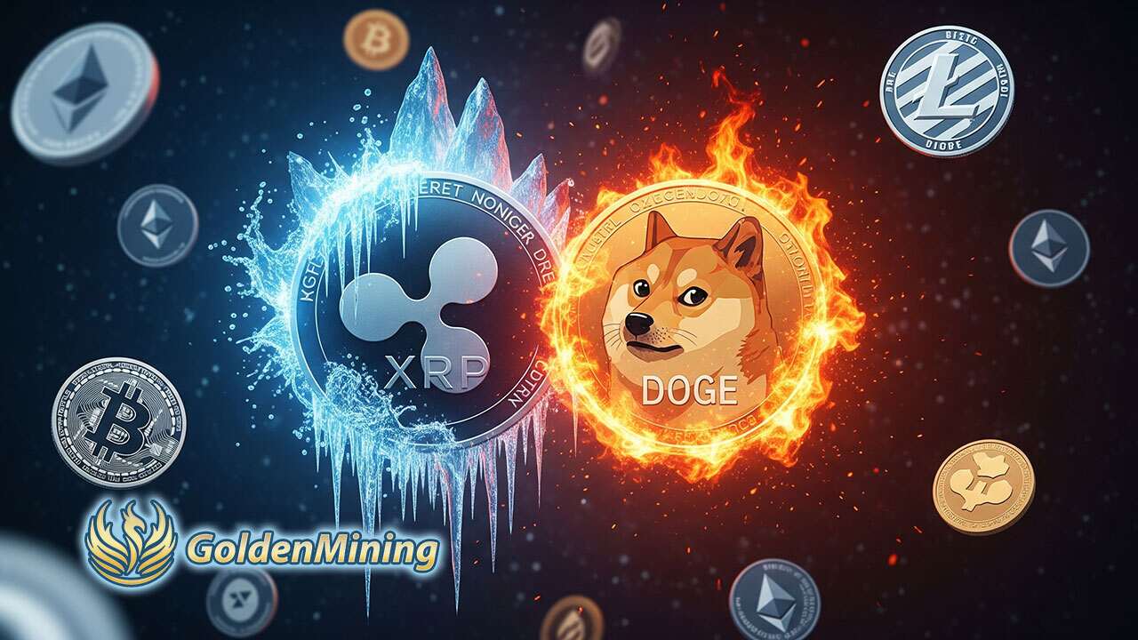 Dogecoin (Doge) ETF drives Ripple (XRP) up, XRP trader earns $11k/day through GoldenMining