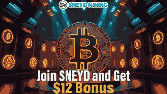 Join now and get a $12 bonus! SNEYD Mining will put you on the road to wealth!
