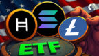 first US Spot Altcoin ETFs (SOL, HBAR, LTC) signaling potential altseason.