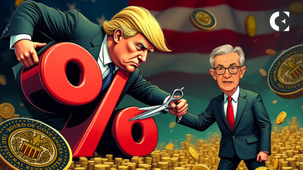 Trump Calls on ‘Too Late’ Powell, Urges Rate Cut From APEC Summit Coin Edition market report on the Trump Fed rate cut call today from the APEC summit.