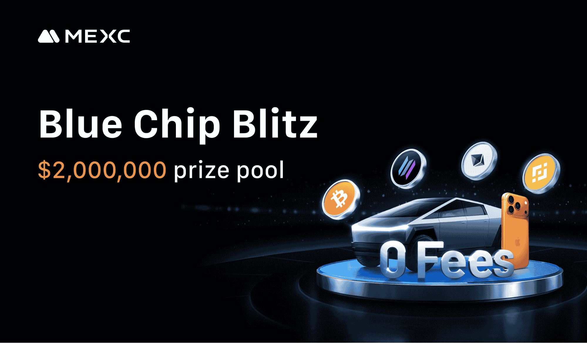 MEXC Launches Blue Chip Blitz Campaign with Zero Fees and $2 Million in Rewards