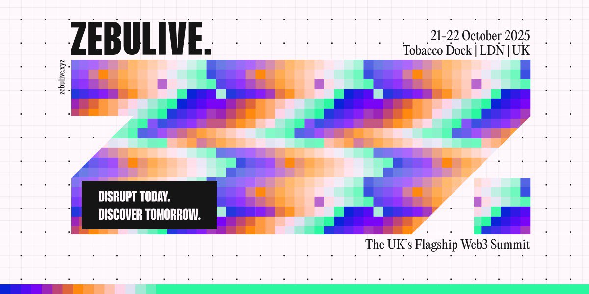 London Gears Up for Zebu Live 2025, the Year’s Defining Web3 and Policy Summit