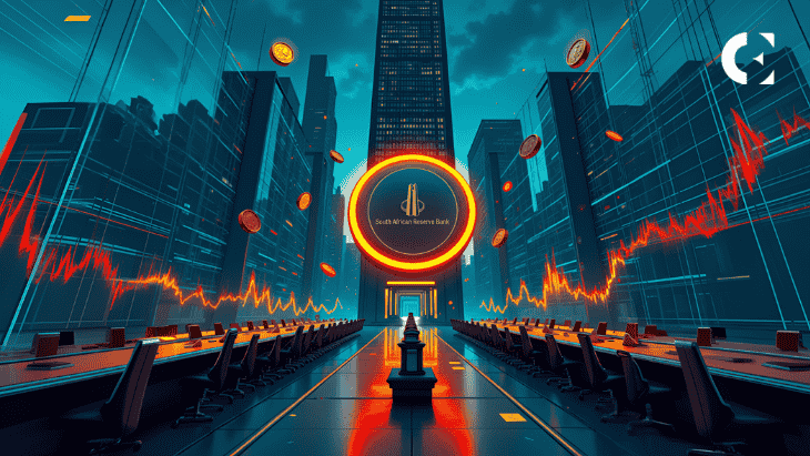 Report on the South African Reserve Bank flagging stablecoins as a risk to capital controls.