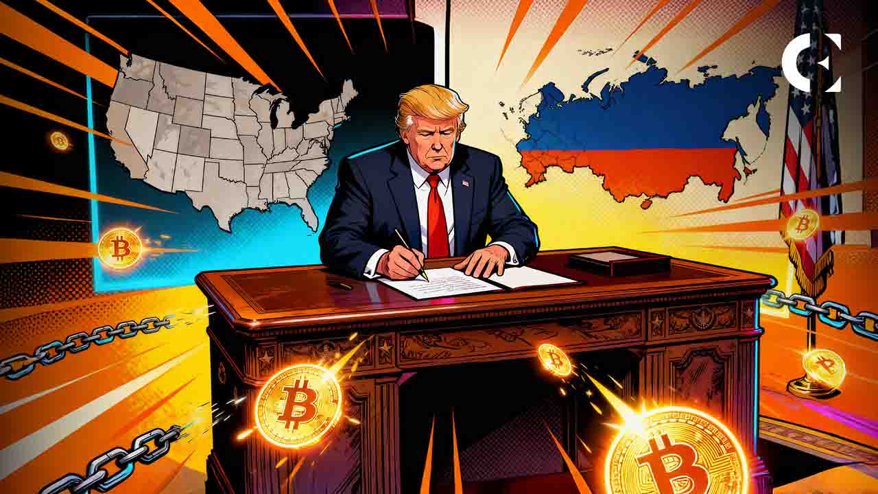 Coin Edition report on the crypto market reaction to Trump's potential 500% tariffs on Russia trade.
