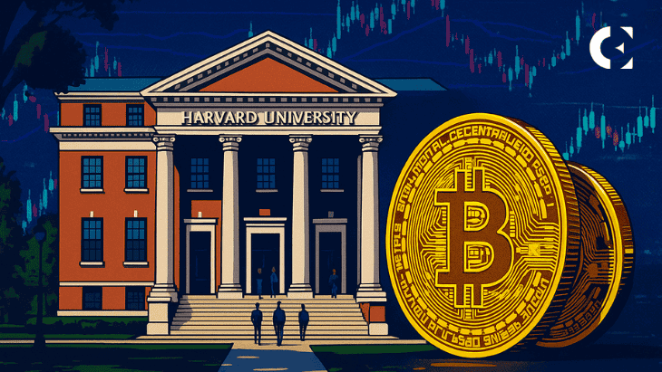 Harvard Triples Bitcoin Exposure as Price Falls Near $96K
