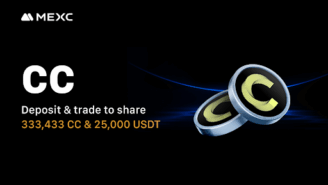 MEXC Lists Canton Network (CC) with Zero-Fee Trading and 333,433 CC & 25,000 USDT Airdrop+ Rewards