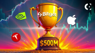Las acciones tokenizadas de Bitget alcanzan un hito de 500 millones de dólares