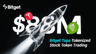 Bitget Captures 73% Market Share as Ondo Tokenized Stock Tokens Top $88M