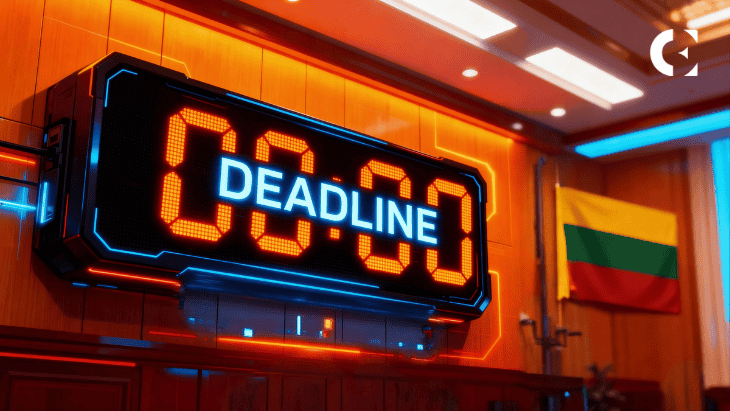 Lituânia alerta empresas de cripto para sair ou licenciar antes de 31 de dezembro de 2025