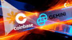 Coinbase and Gemini Blocked as Philippines Enforces Rules