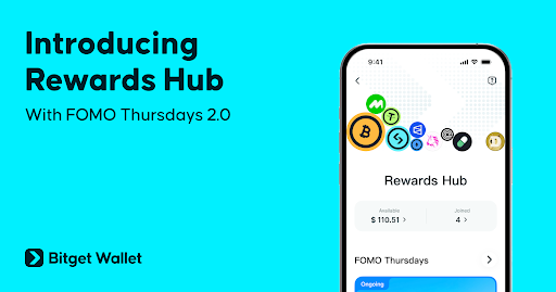 Bitget Wallet Introduces Rewards Hub, Unifying Ecosystem Engagement