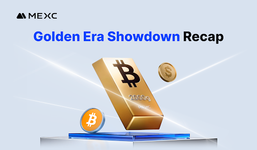 MEXC Concludes Year-End Golden Era Showdown, Reveals 2,000g Gold Bar and BTC Winners