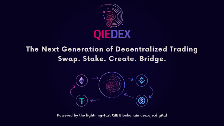 QieDex: The Next Generation of Decentralized Trading and Token Creation on the Lightning-Fast QIE Network