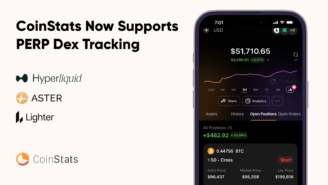 CoinStats Expands Perpetual DEX Tracking with Aster, Hyperliquid, and Lighter Integrations