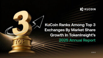 KuCoin Ranks Among Top Three Exchanges by Market Share Growth in TokenInsight’s 2025 Annual Report