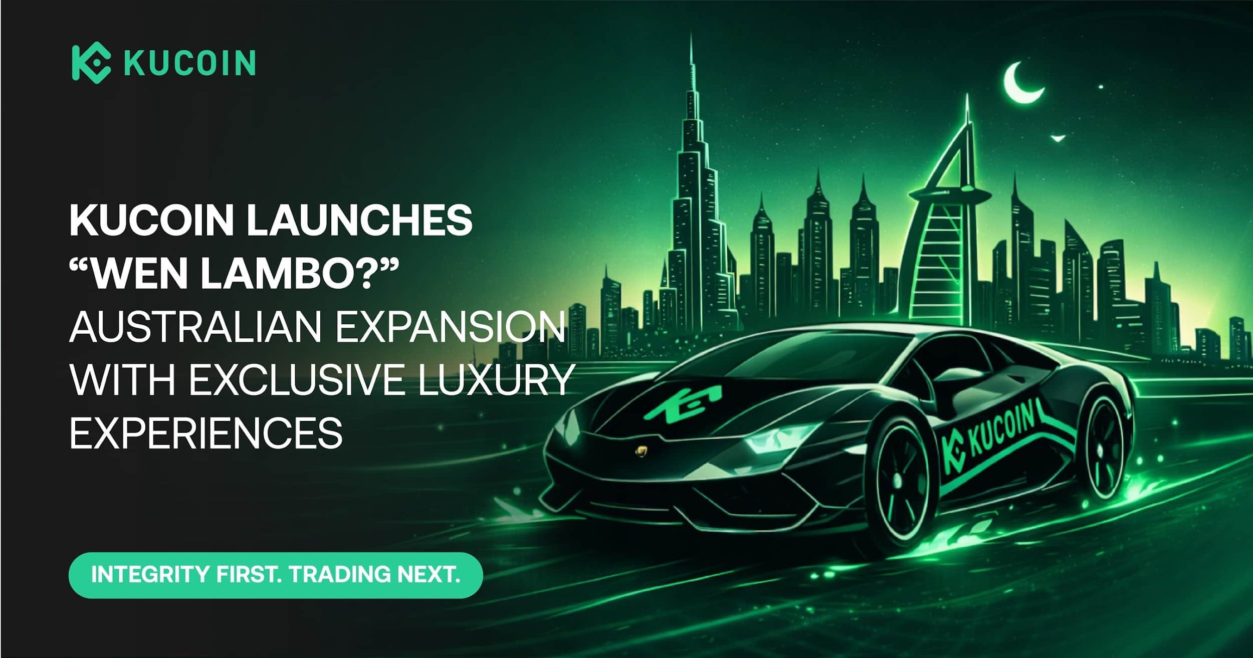 KuCoin Launches “Wen Lambo” Campaign to Mark Australian Expansion with Exclusive Luxury Client Experiences