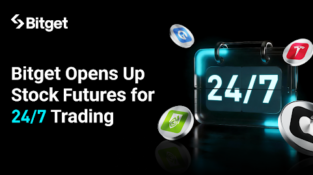 Bitget Opens Up Stock Futures for 24/7 Trading