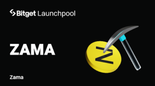 Bitget Launchpool adds Zama (ZAMA) with over 9M in Token Rewards