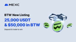 MEXC Lists Bitway (BTW) with $50,000 in BTW and 25,000 USDT Airdrop+ Rewards