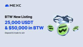 MEXC Lists Bitway (BTW) with $50,000 in BTW and 25,000 USDT Airdrop+ Rewards