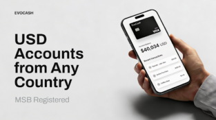 EvoCash Launches USD-Denominated Accounts with Real-Time Crypto-to-Fiat Conversion