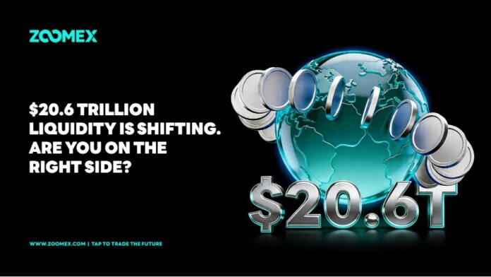 Liquiditätsmigration von 20,6 Billionen US-Dollar: Warum Zoomex die Krypto-Derivate-Landschaft 2026 neu definiert