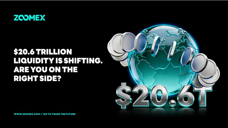 Migración de liquidez de 20,6 billones de dólares: por qué Zoomex está redefiniendo el panorama de los derivados cripto en 2026