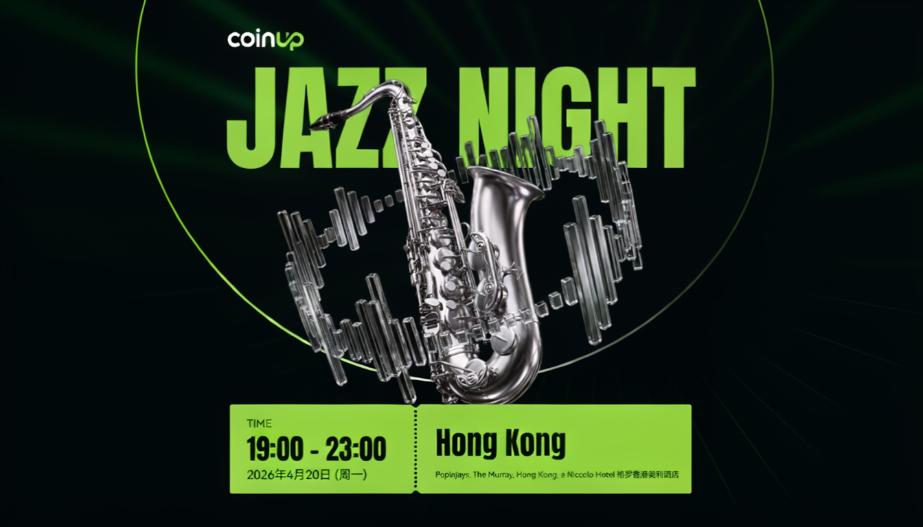 CoinUp Jazz Night · Hong Kong