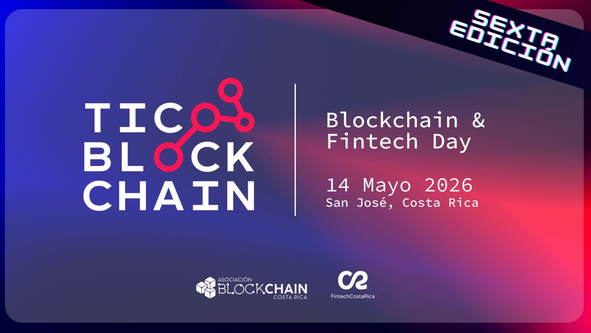 TicoBlockchain 2026 to take place May 14 in San José, opening Costa Rica Tech Week
