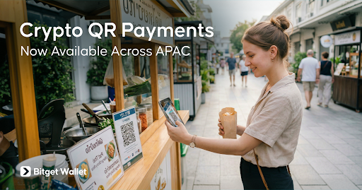 Bitget Wallet Brings Self-Custodial Crypto Payments to APAC QR Networks