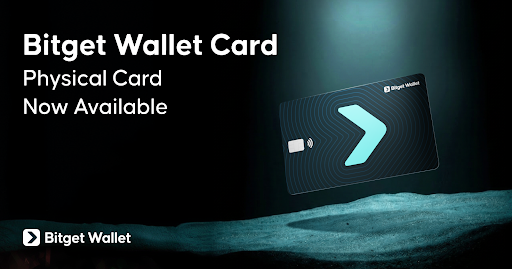 Bitget Wallet Launches Physical Crypto Card With Fee-Free ATM Withdrawals