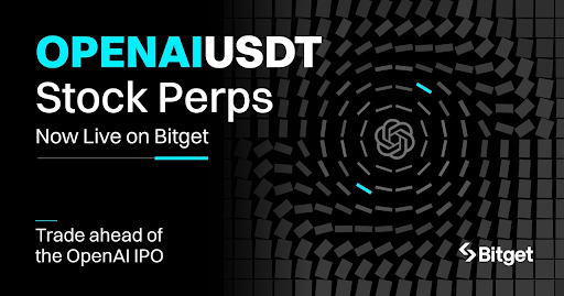 Bitget Launches OpenAI Pre-IPO Perpetual Contract