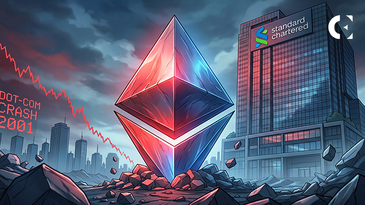 Standard Chartered Compares Ethereum Slump to Amazon’s 2001 Crash