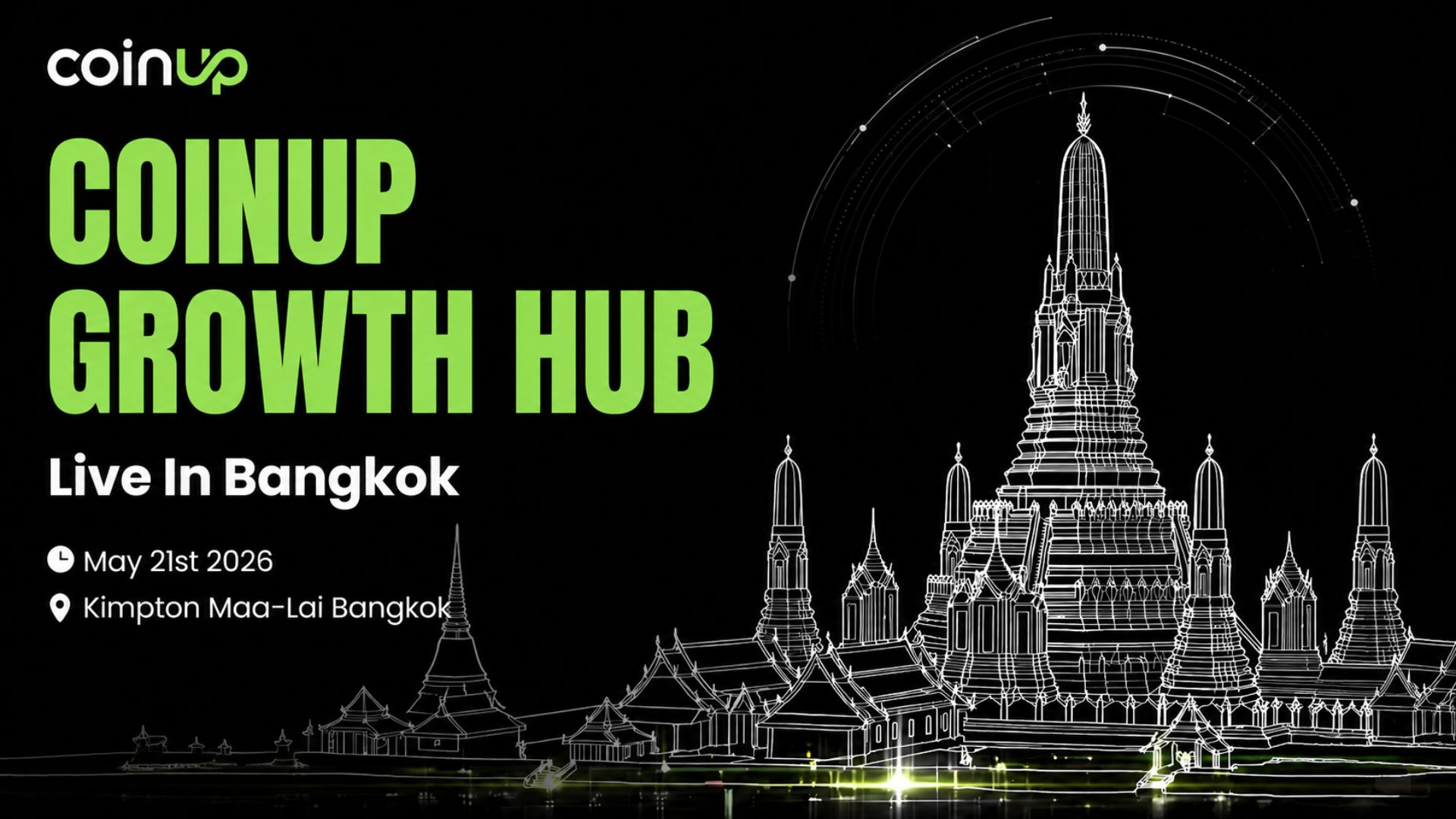 CoinUp Growth Hub Bangkok 2026